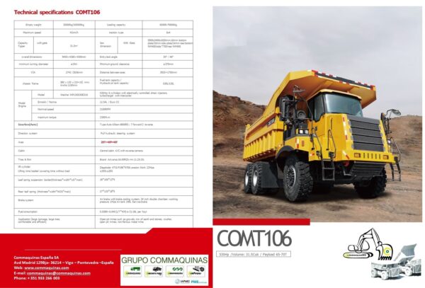 Dumper mina COMT66 / COMT106