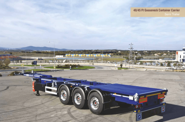 Semitrailer PORTACONTENEDORES